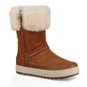 Koolaburra by Ugg Tynlee Suede & Faux Fur Boots